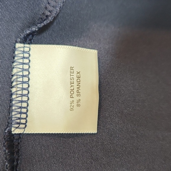 Peter Millar Summer Comfort dark purple golf shirt compass fleur de lis logo XL - Picture 5 of 7